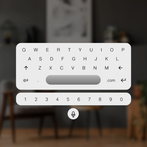 Keyboard Enter Front