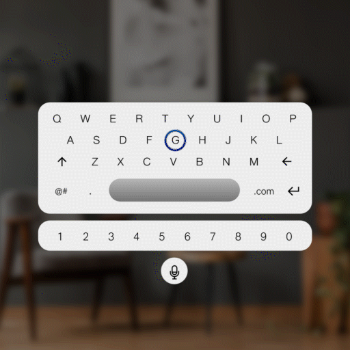 Keyboard Interact Front
