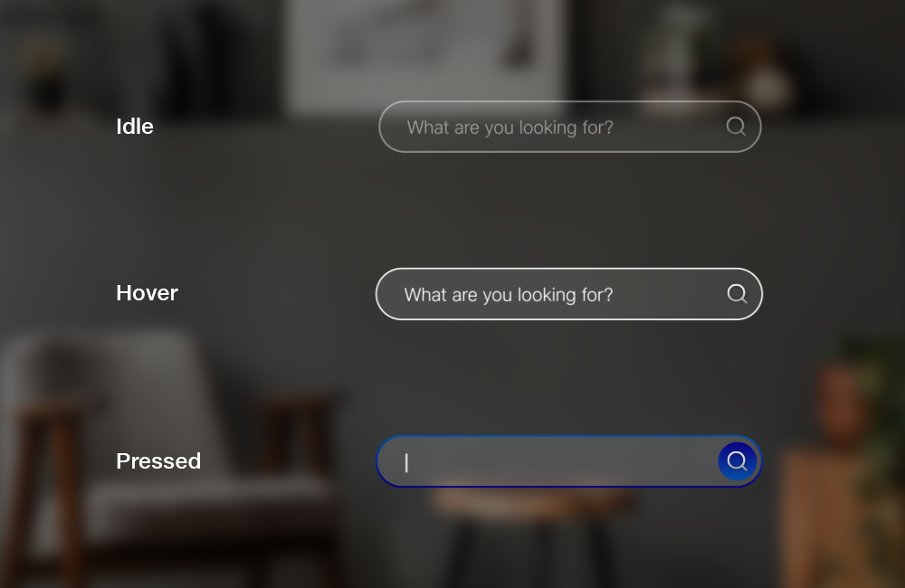 Search Bar States