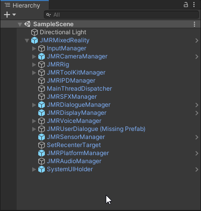 Unity Project Settings